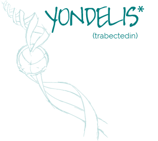 YONDELIS (trabectedin) is a marine derived antitumoral 